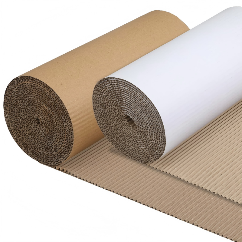 Protective Corrugated Box & Flexible Paper Roll - Eco-Friendly & Customizable