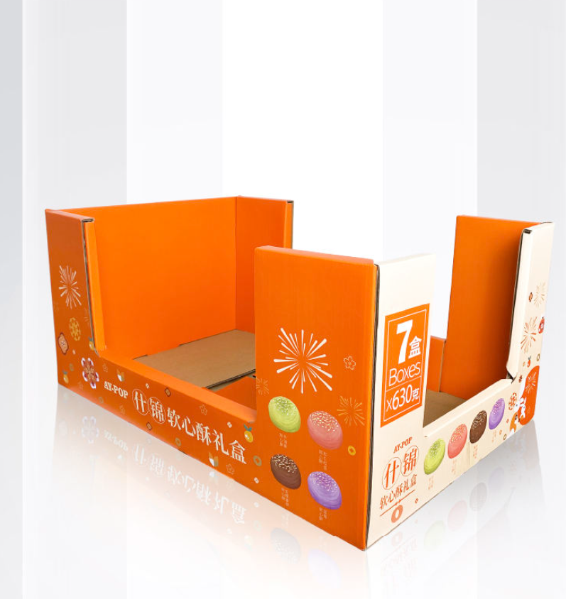 Custom Cardboard Display Boxes for Assorted Soft - Heart Pastries with Vivid Design for Gifting & Retail Display