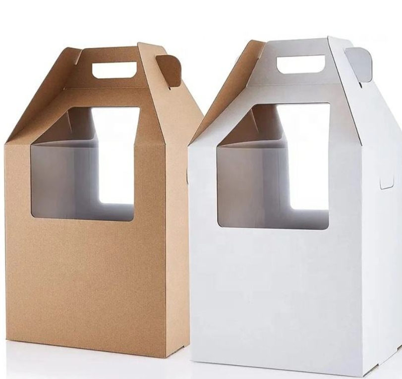 Custom Paper Cake Boxes with Handle & Window: Redefining Bakery Packaging via Aesthetic Appeal, Functional Excellence, and Brand Narrative