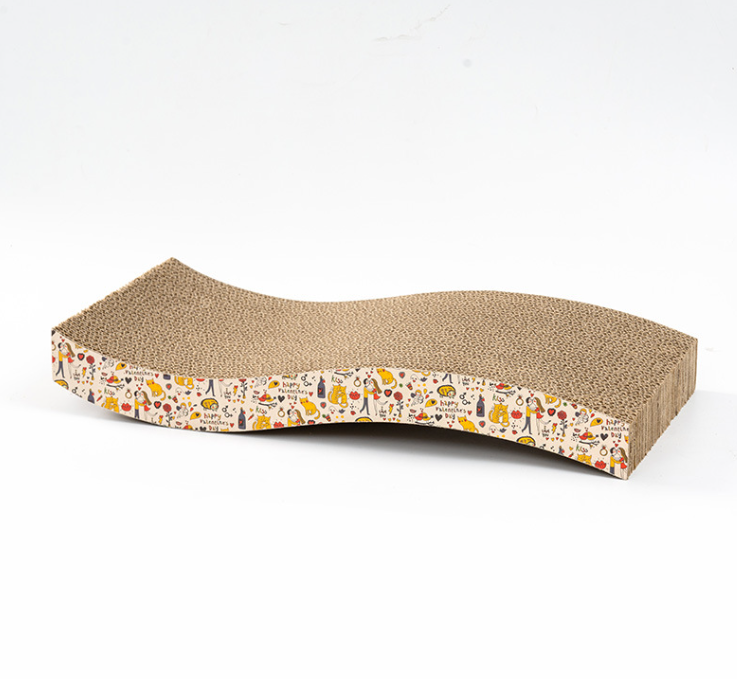 Corrugated Cat Scratcher Lounge Series: Durable, Stylish & Eco-Conscious