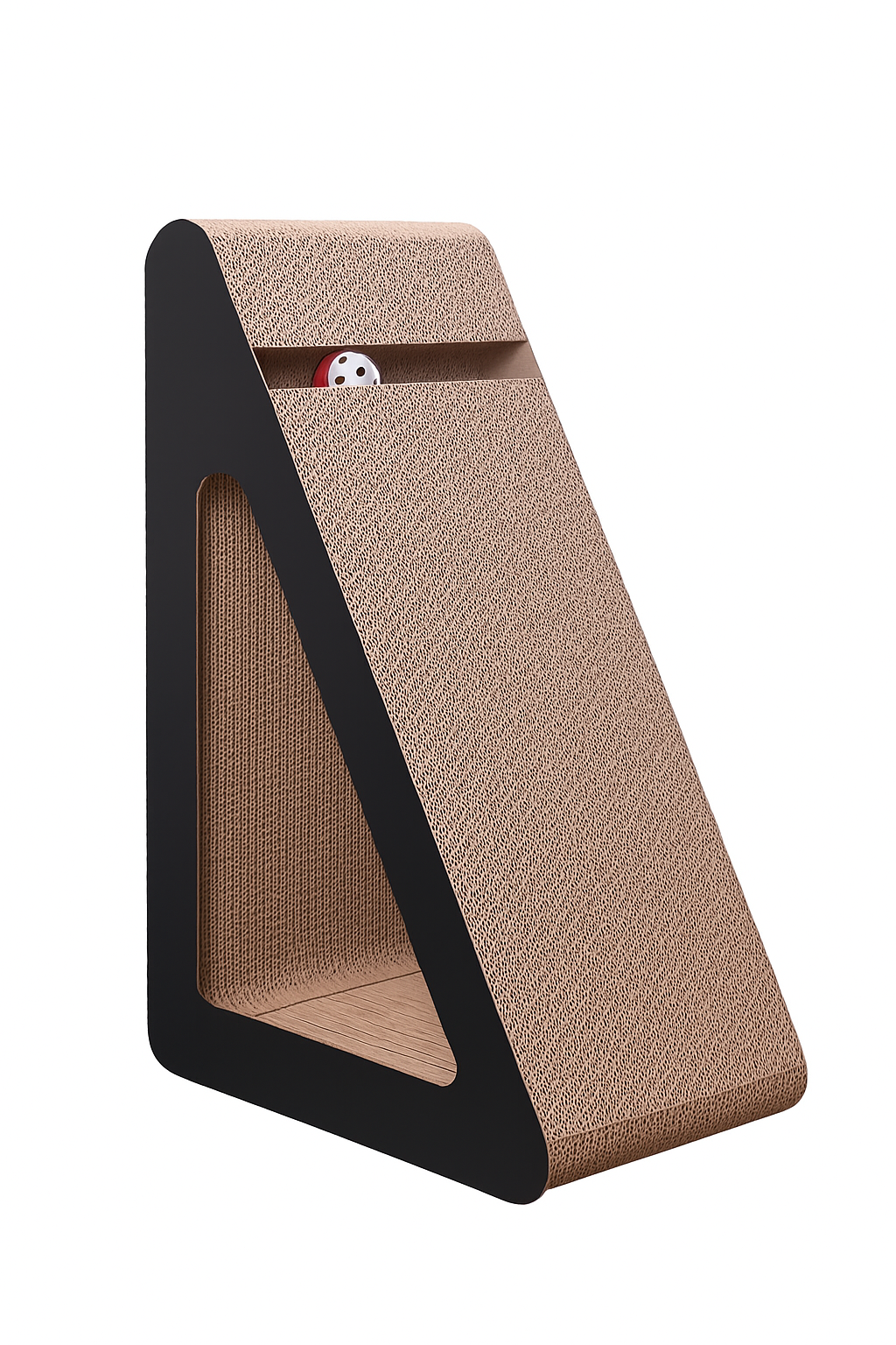 Premium Corrugated Paper Triangular Cat Scratcher House for Home and Pet Store Use