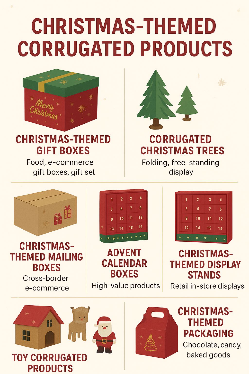 Global Demand for Holiday Packaging Rises as Corrugated Christmas Solutions Become the New Seasonal Standard