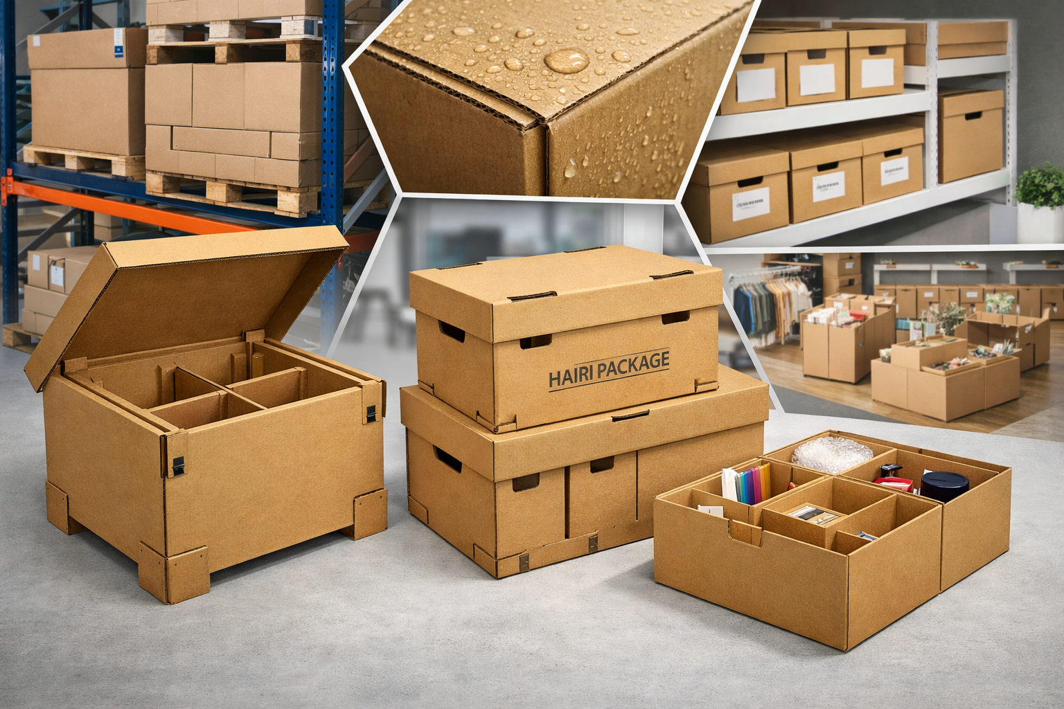 Cardboard-Based Storage Solutions for Commercial & Industrial Applications
